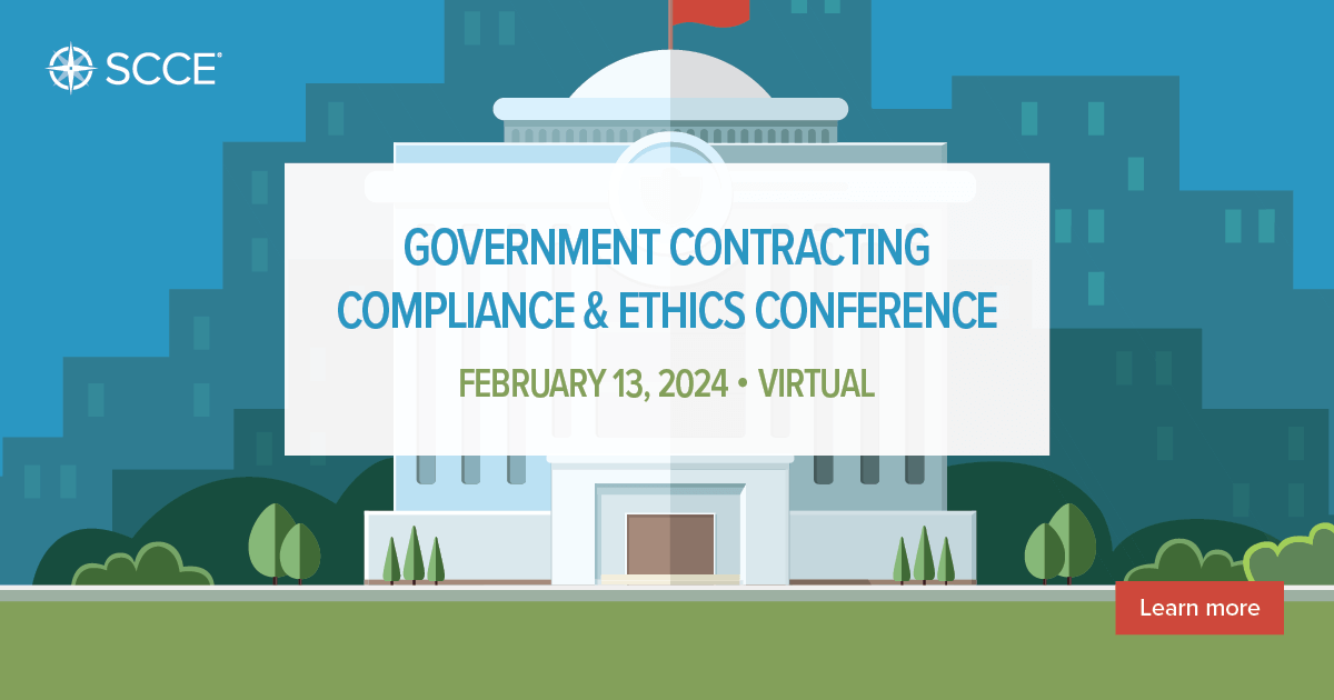 2024 Government Contracting Compliance & Ethics Conference SCCE