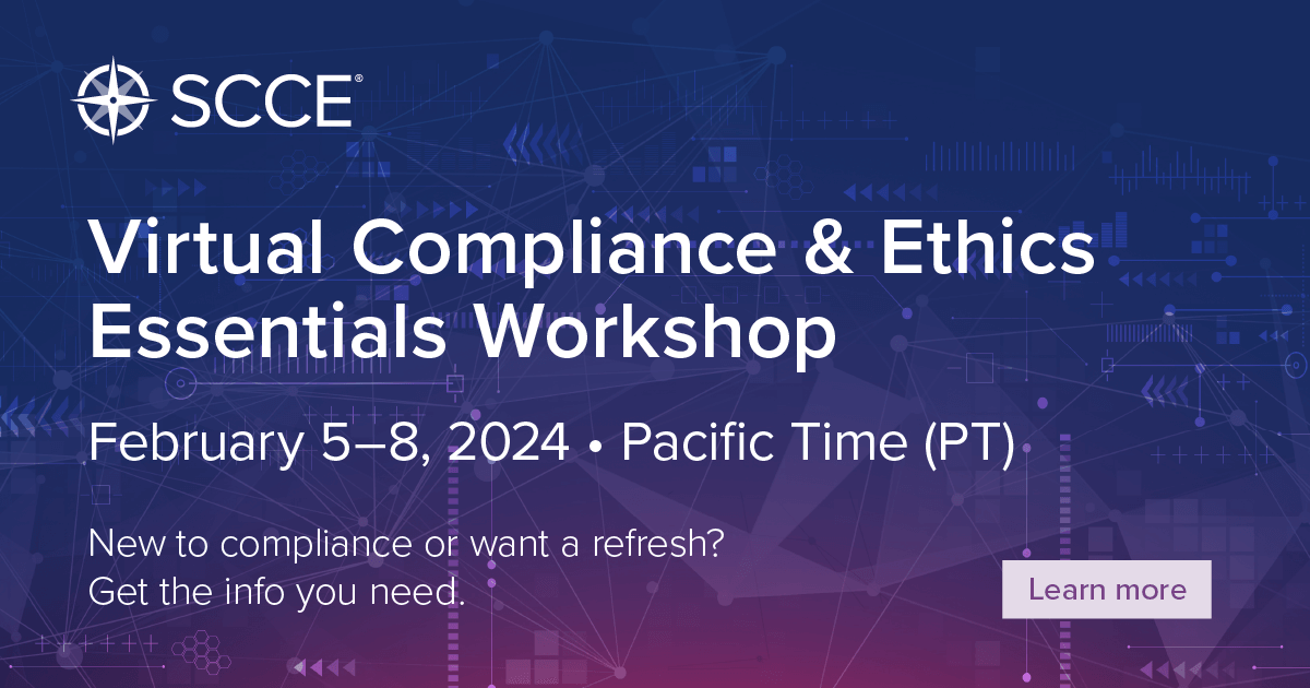 2024 February Compliance Ethics Essentials Workshop SCCE Official Site   Scce 2024 Ce Essentials Workshop Feb Social 1200x630 