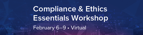 Virtual Compliance & Ethics Essentials Workshop | Learn more