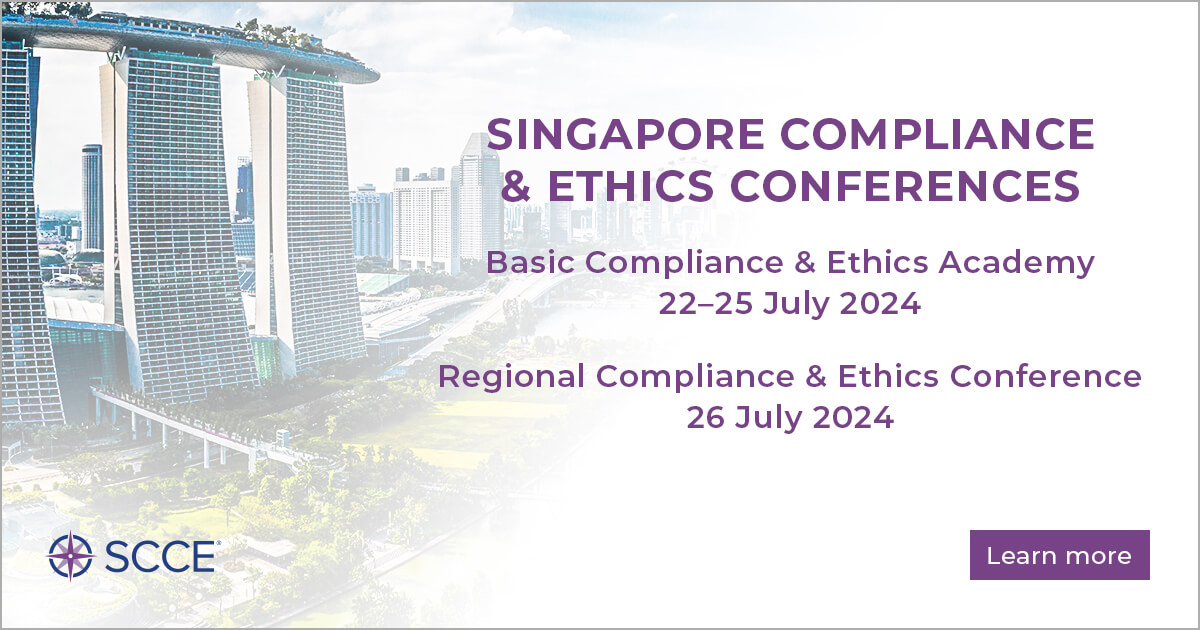 Singapore Compliance & Ethics Conferences SCCE Official Site