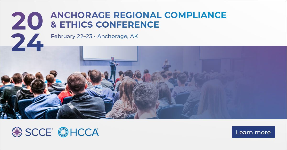 2024 Anchorage Regional Compliance & Ethics Conference HCCA Official Site