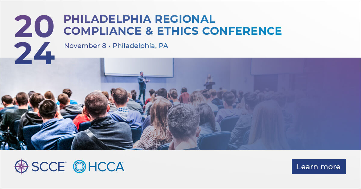 2024 Philadelphia Regional Compliance & Ethics Conference HCCA