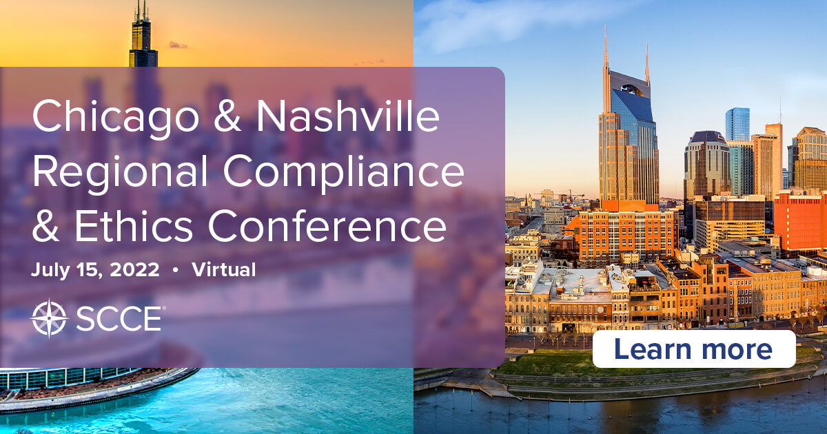 2022 Chicago & Nashville Regional Compliance & Ethics Conference SCCE